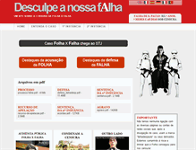 Tablet Screenshot of desculpeanossafalha.com.br
